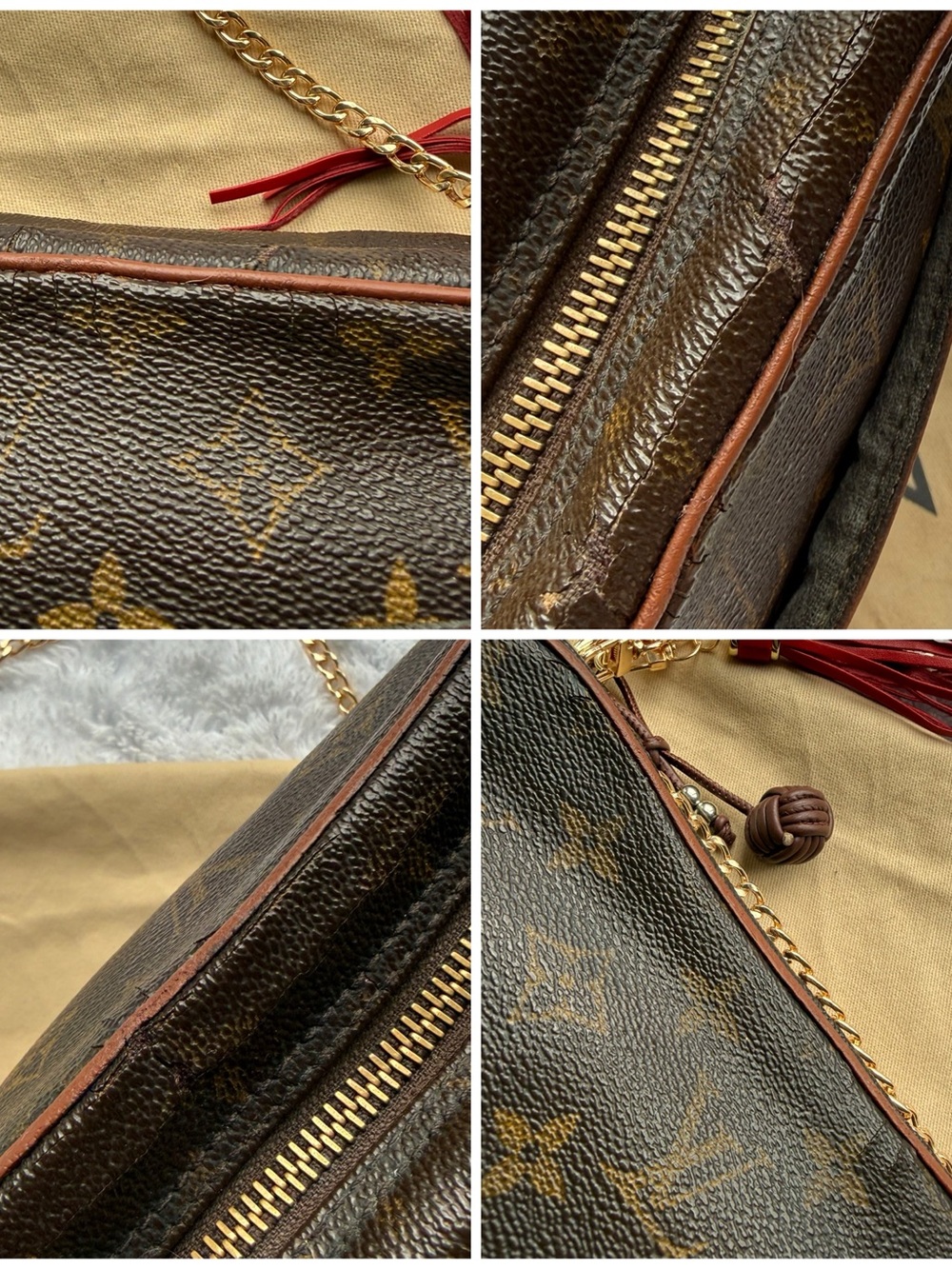 Louis Vuitton Monogram Compiègne Crossbody, COA - Picture 16 of 17
